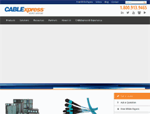Tablet Screenshot of cablexpress.com